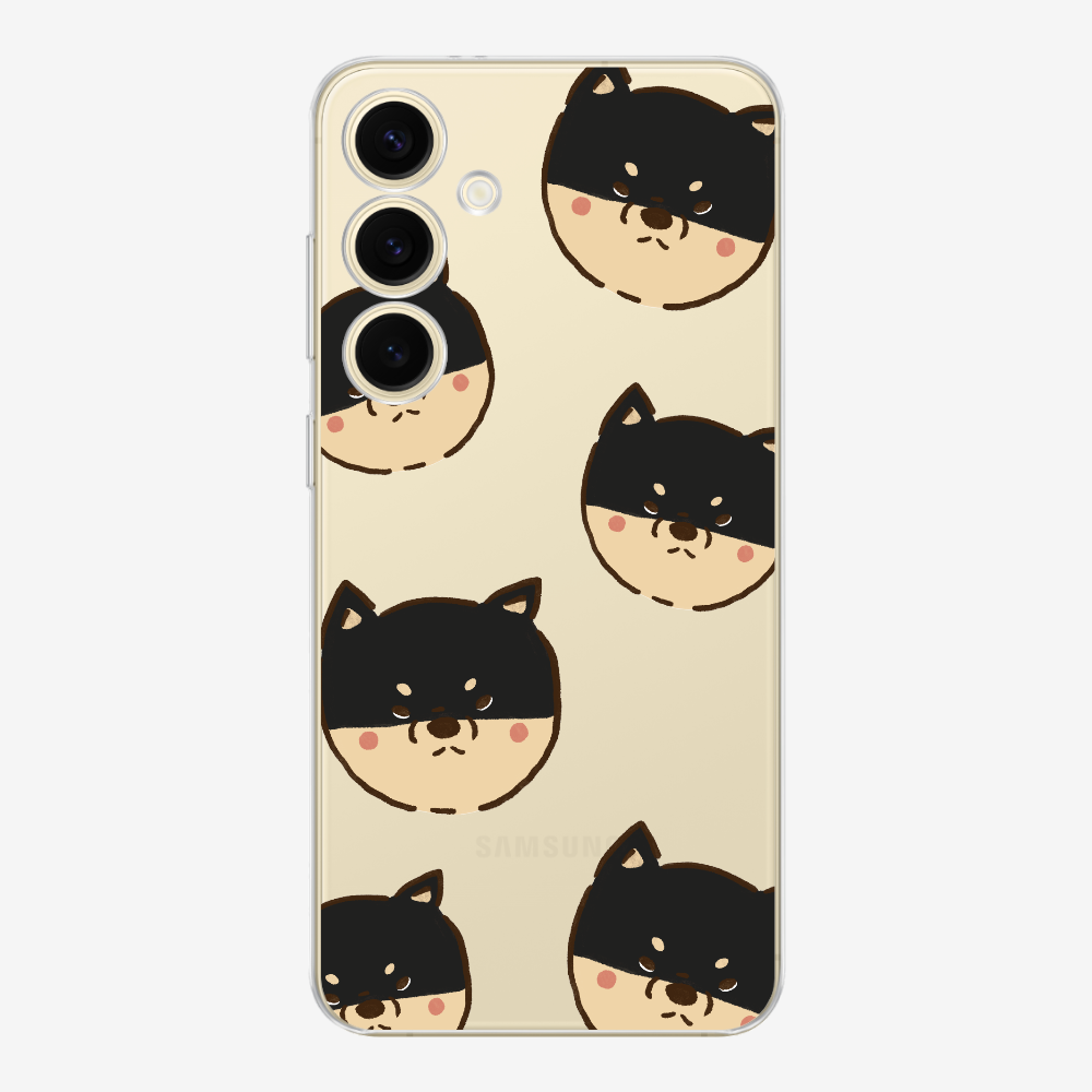 Black Shiba Wonderland Phone Case