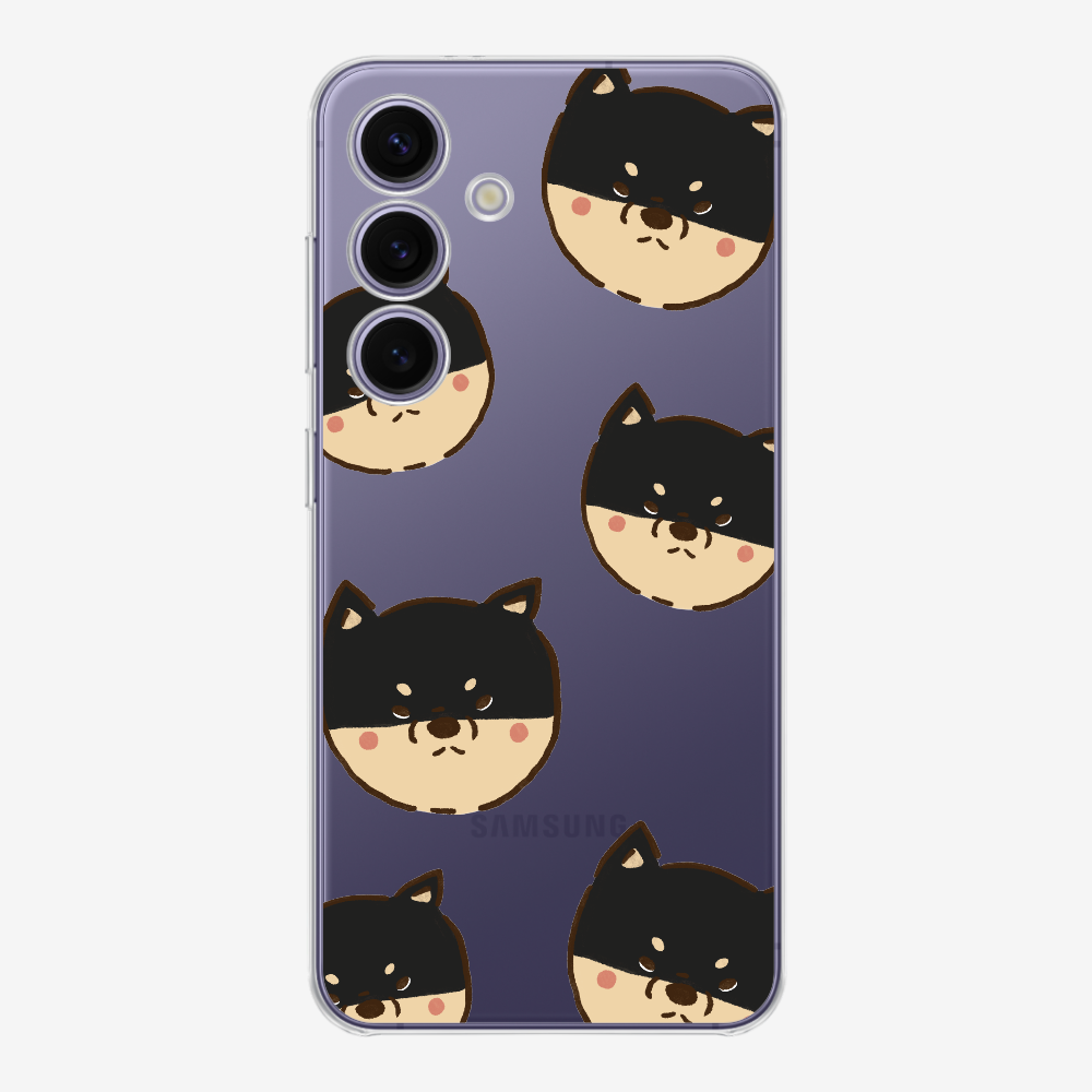 Black Shiba Wonderland Phone Case
