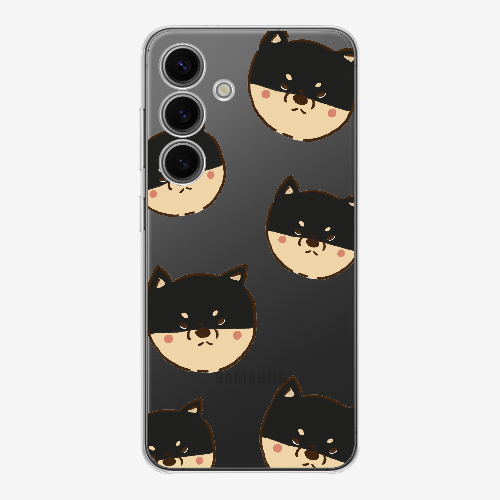 Black Shiba Wonderland Phone Case