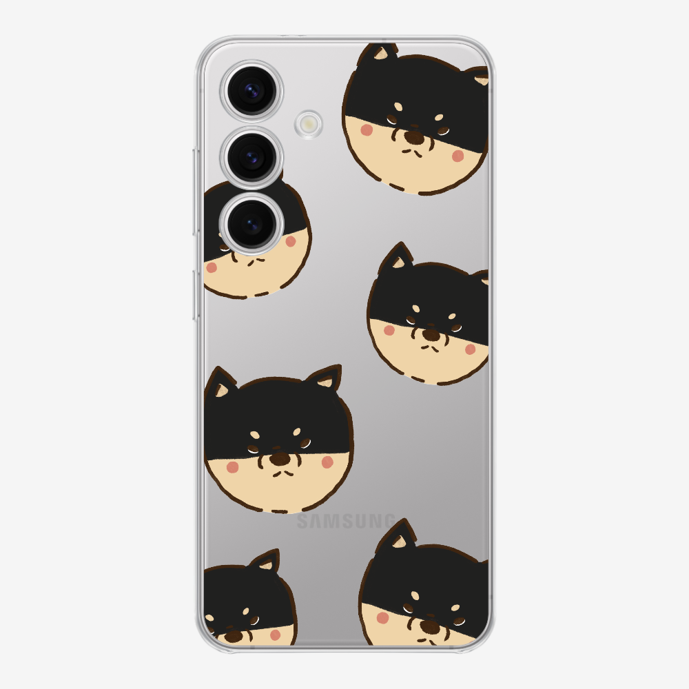 Black Shiba Wonderland Phone Case