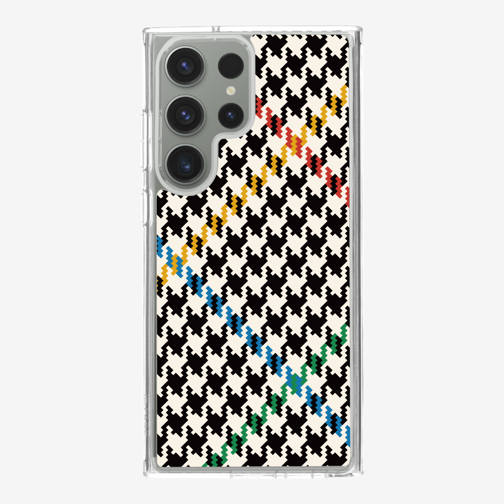 Vintage Houndstooth Phone Case