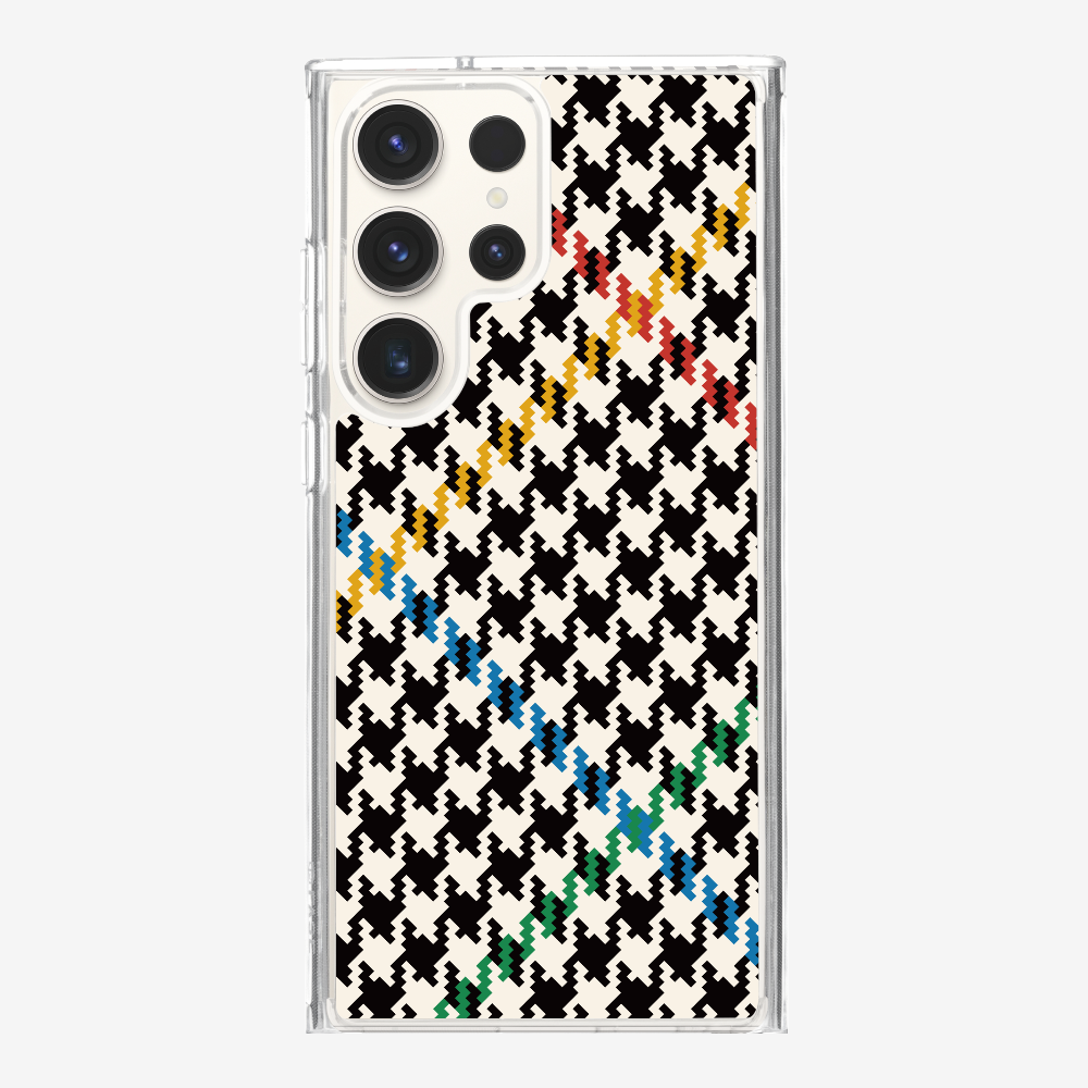 Vintage Houndstooth Phone Case