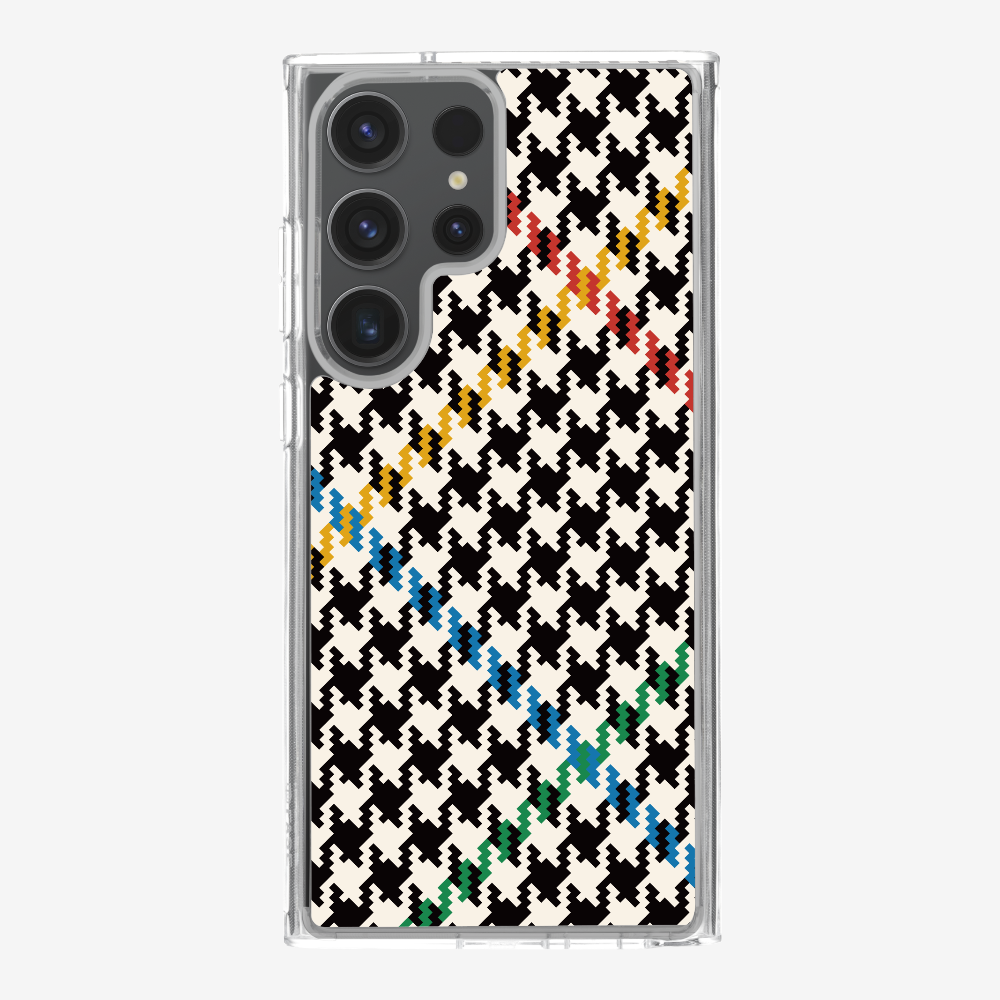 Vintage Houndstooth Phone Case
