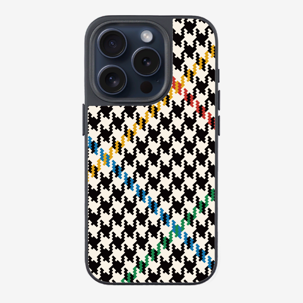 Vintage Houndstooth Phone Case