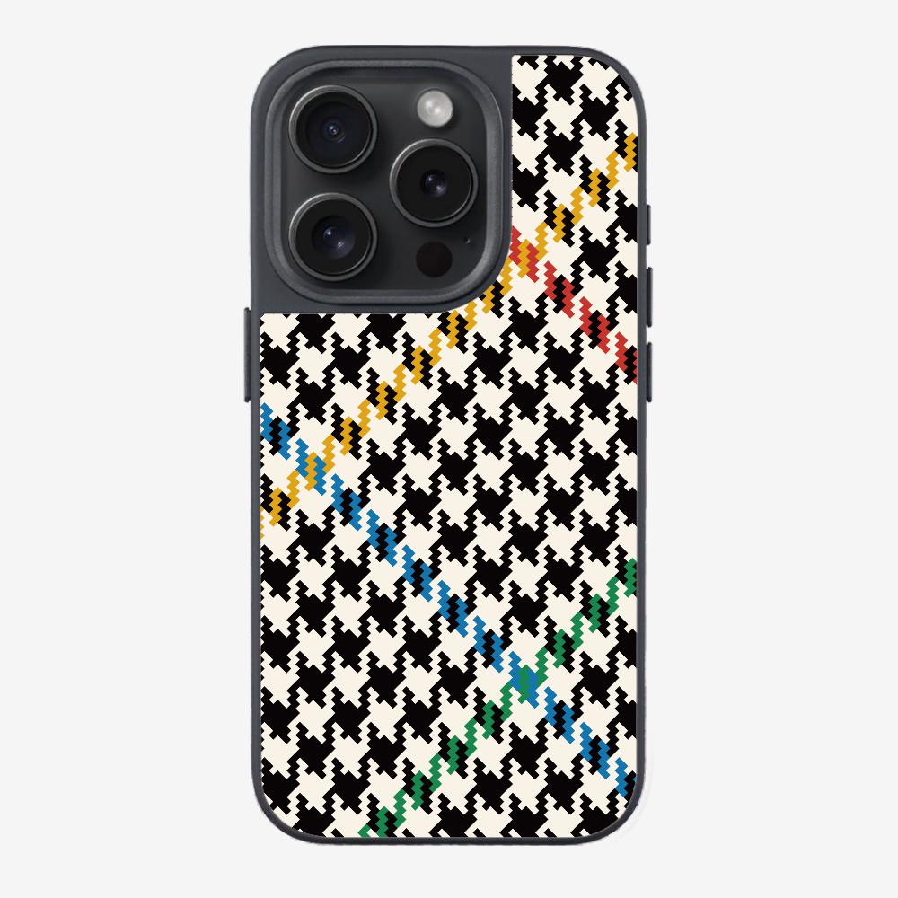 Vintage Houndstooth Phone Case