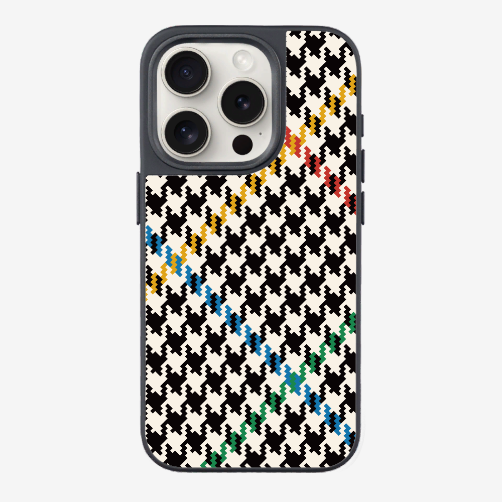Vintage Houndstooth Phone Case