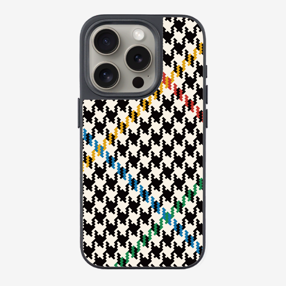 Vintage Houndstooth Phone Case
