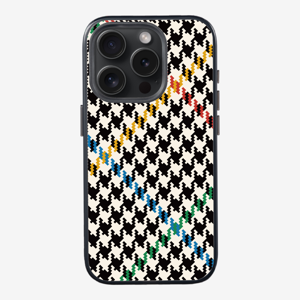 Vintage Houndstooth Phone Case