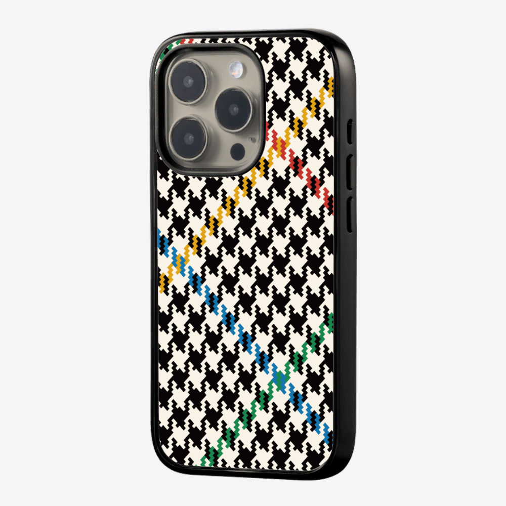 Vintage Houndstooth Phone Case