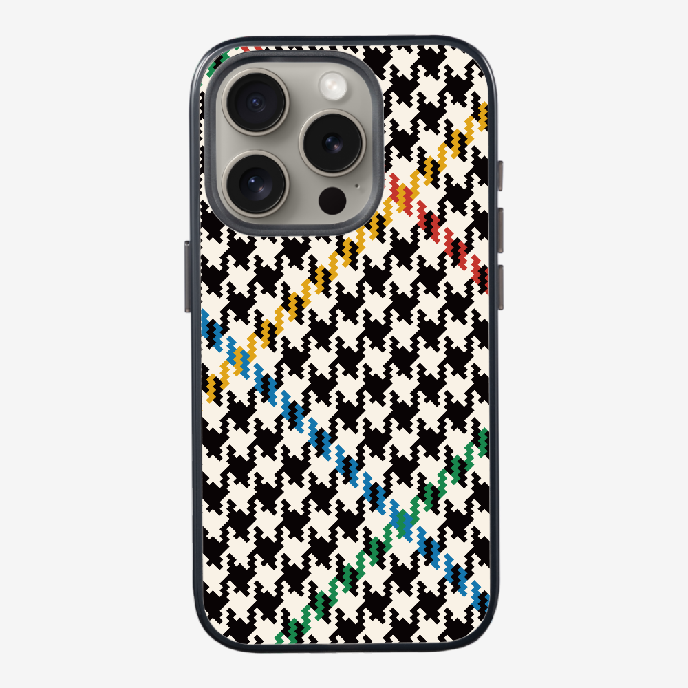 Vintage Houndstooth Phone Case