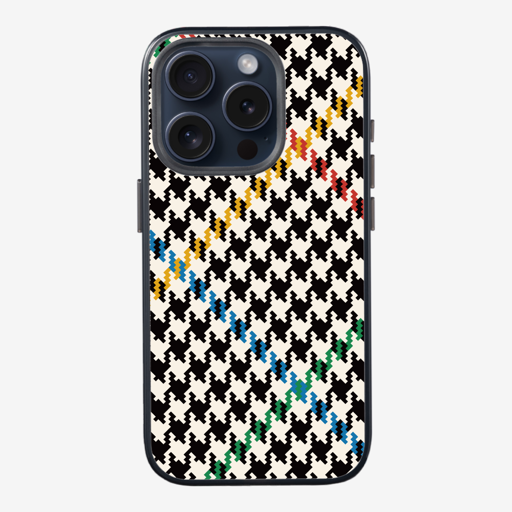 Vintage Houndstooth Phone Case