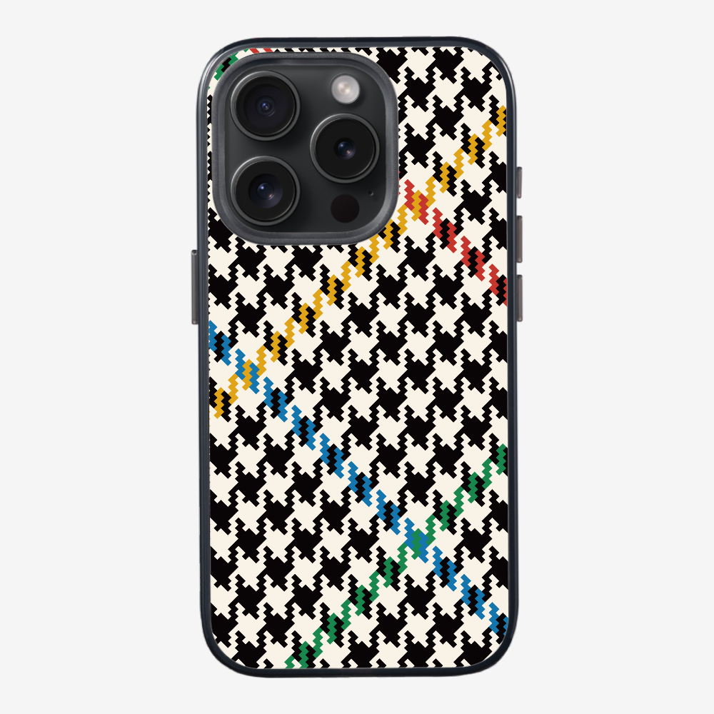 Vintage Houndstooth Phone Case