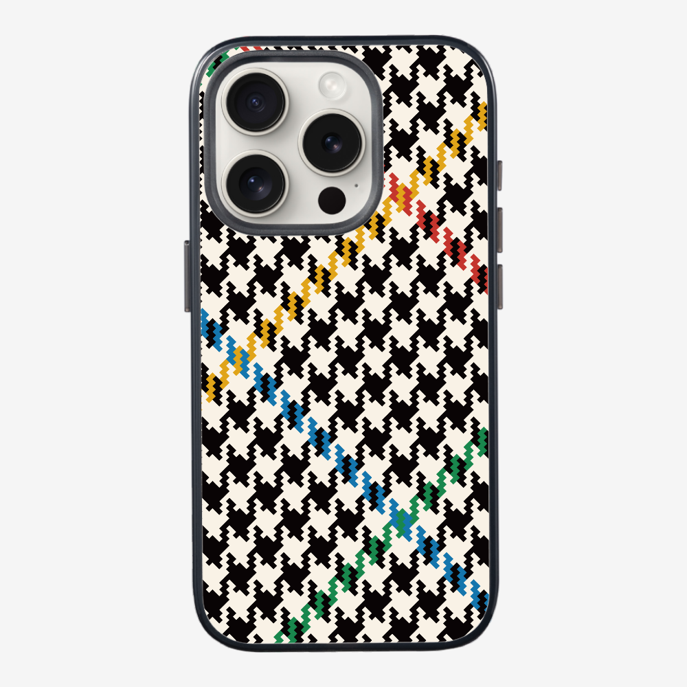 Vintage Houndstooth Phone Case