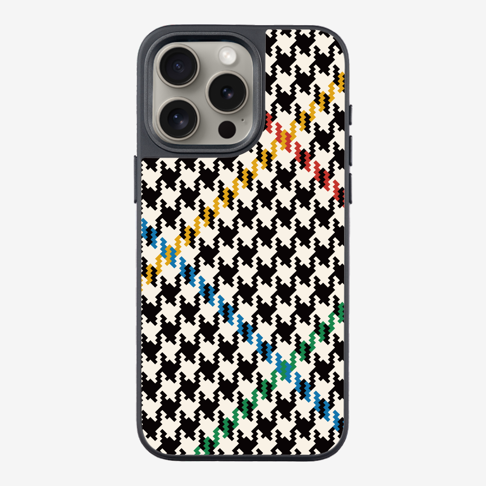 Vintage Houndstooth Phone Case