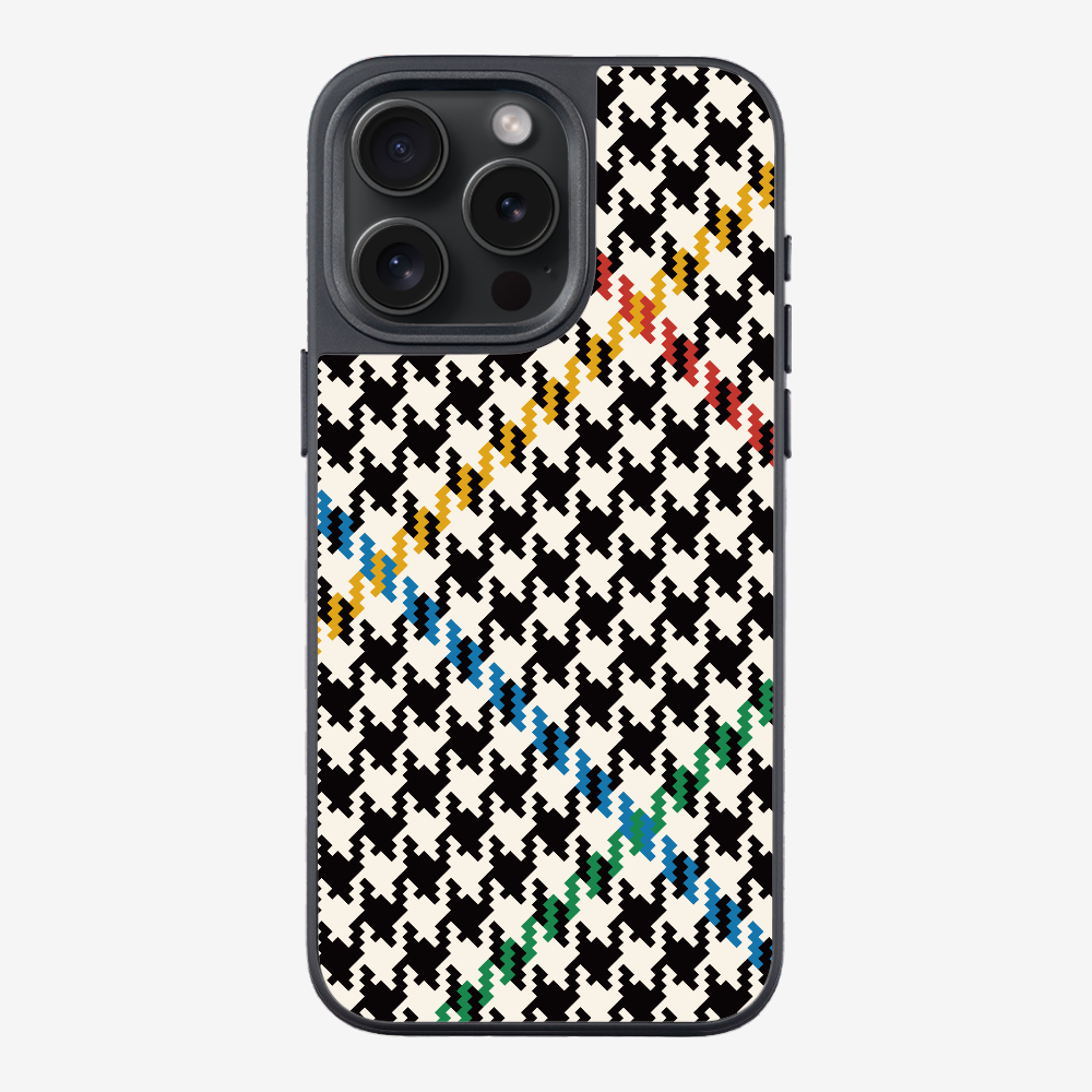 Vintage Houndstooth Phone Case