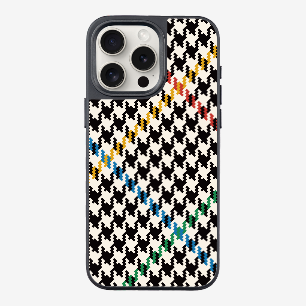 Vintage Houndstooth Phone Case