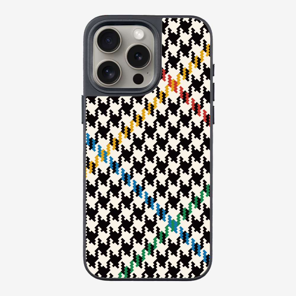 Vintage Houndstooth Phone Case