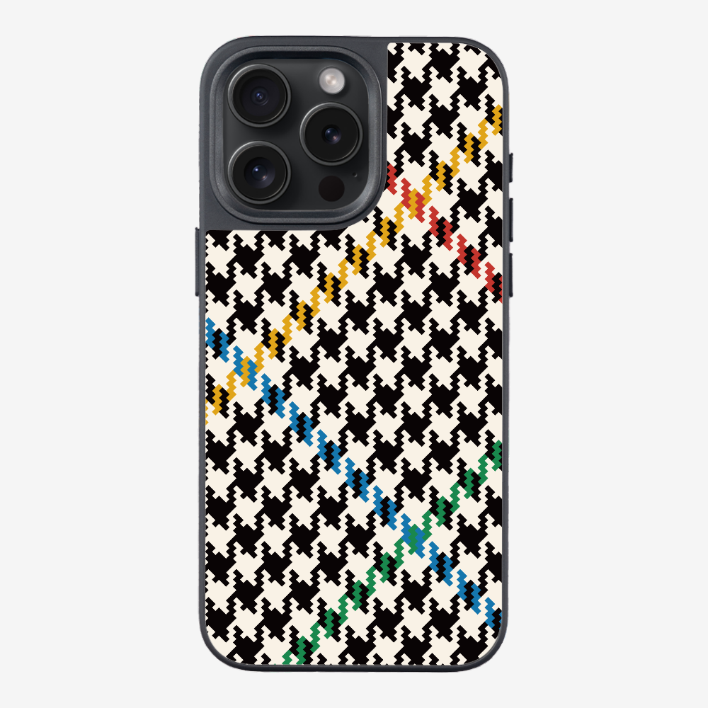 Vintage Houndstooth Phone Case
