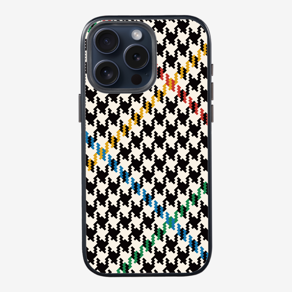 Vintage Houndstooth Phone Case