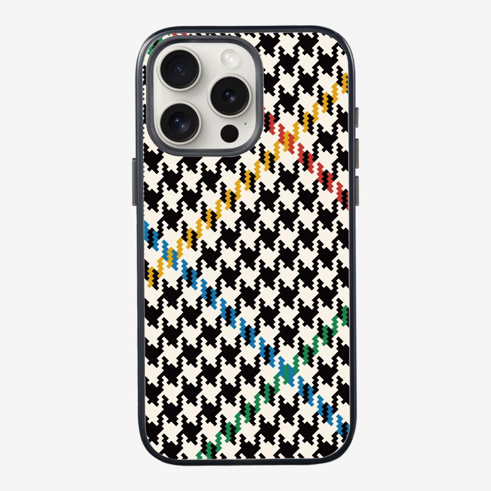 Vintage Houndstooth Phone Case