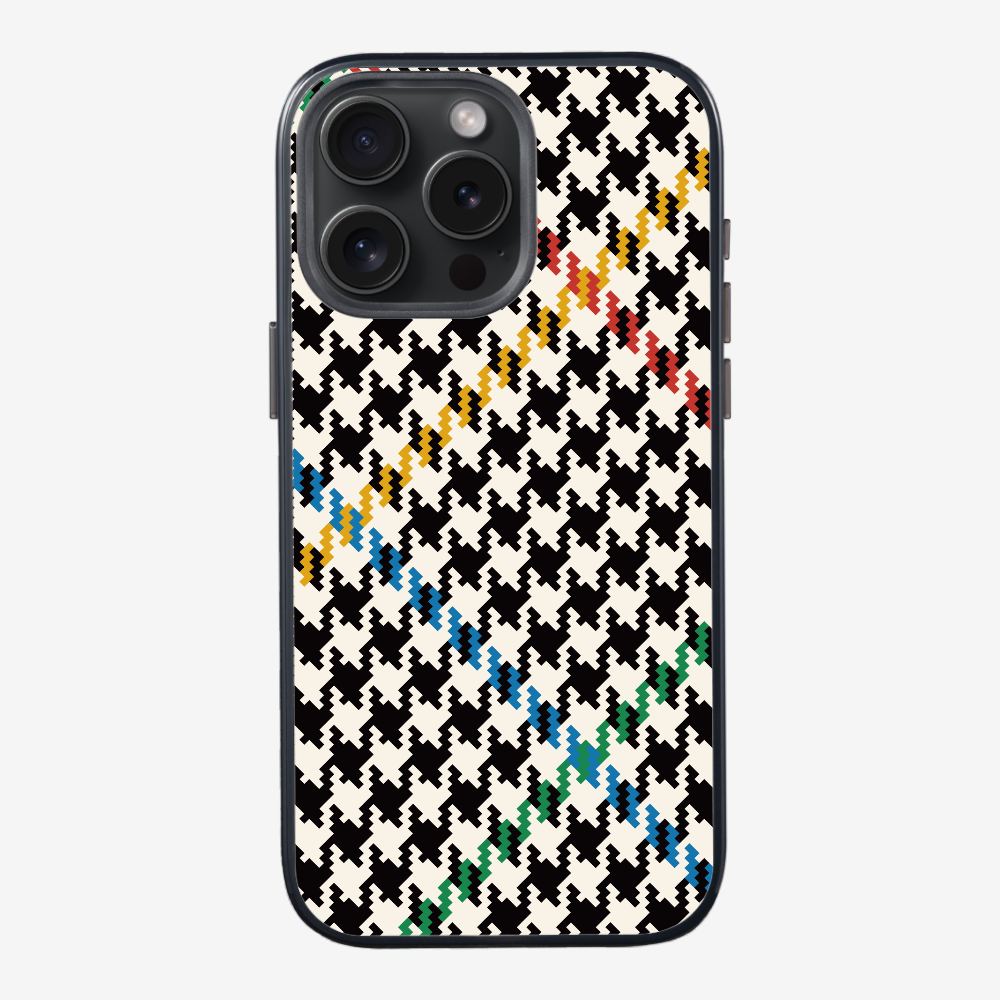 Vintage Houndstooth Phone Case