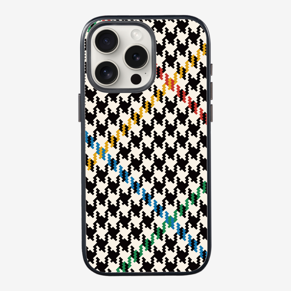 Vintage Houndstooth Phone Case