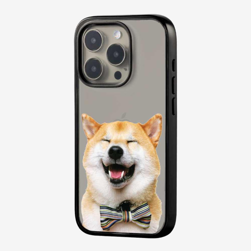 笑瞇瞇柴犬 (透明)保護殼