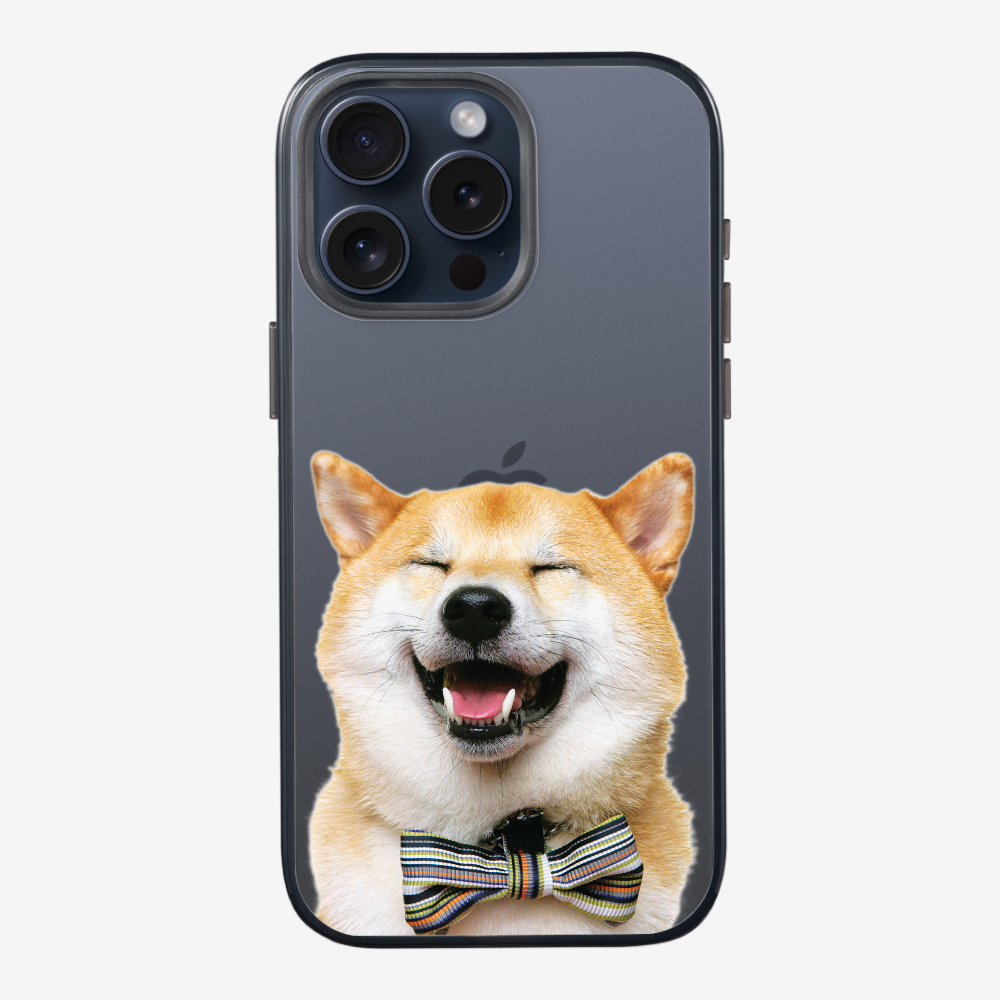 笑瞇瞇柴犬 (透明)保護殼