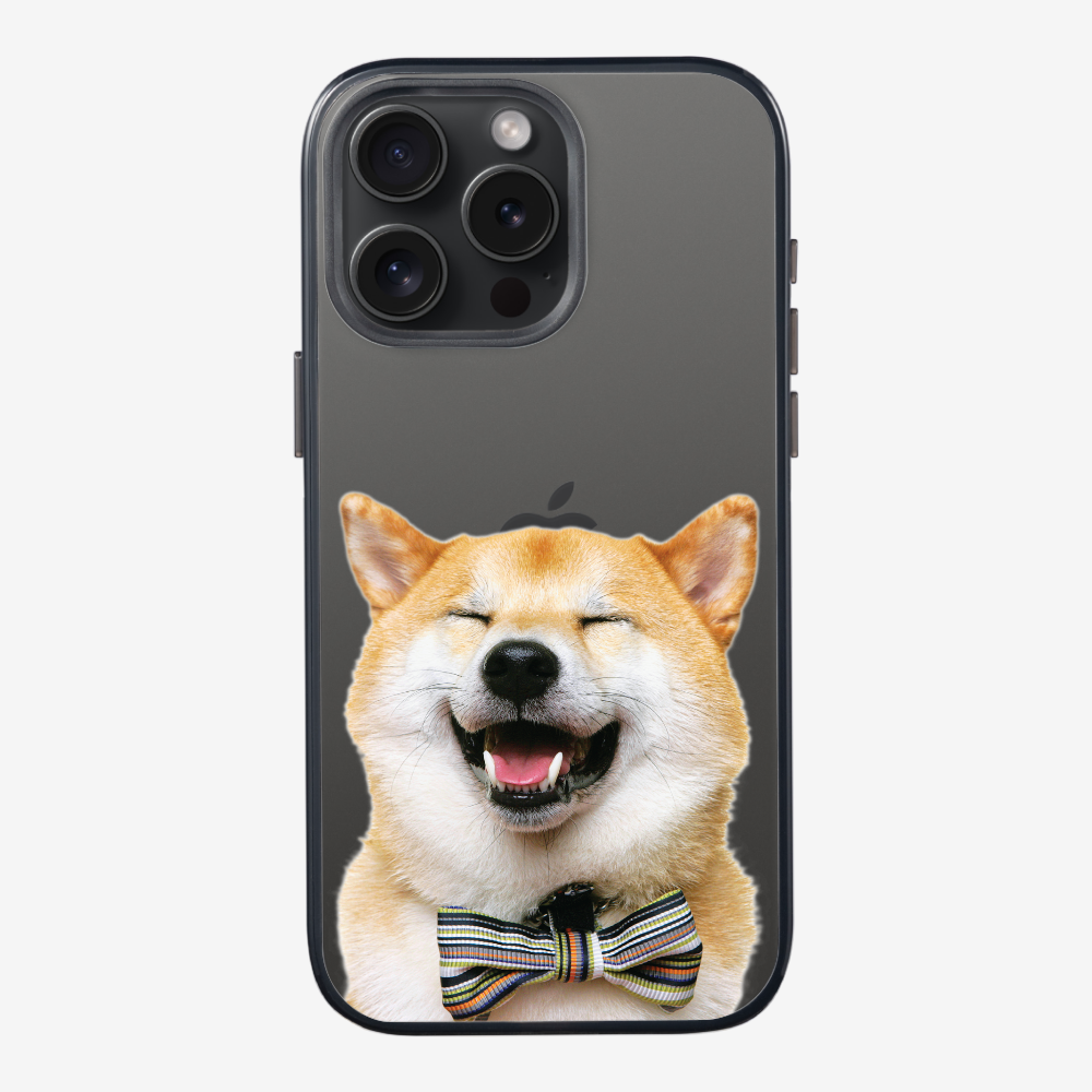 笑瞇瞇柴犬 (透明)保護殼