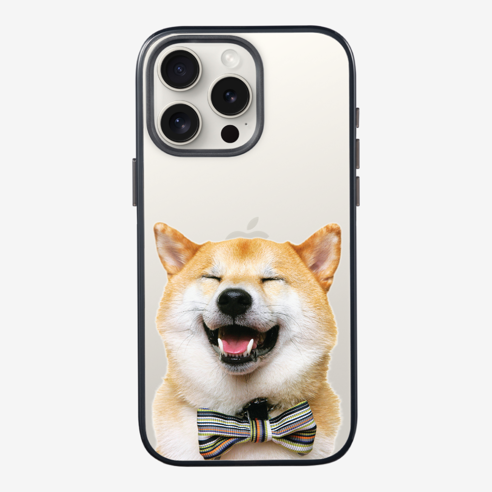笑瞇瞇柴犬 (透明)保護殼