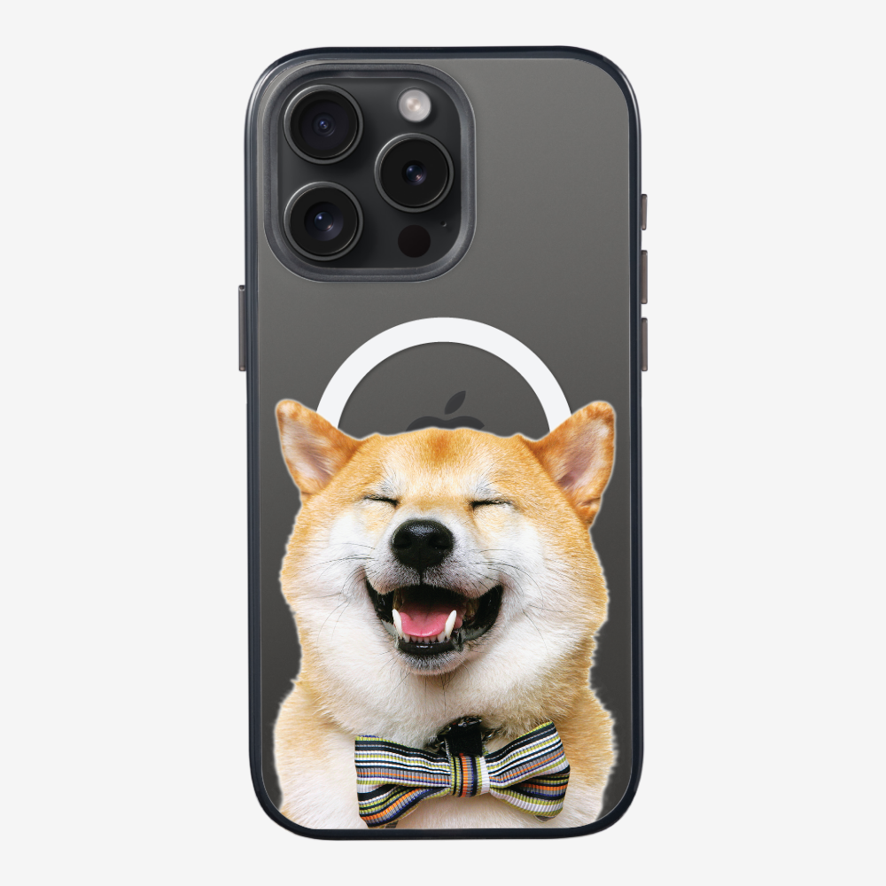 笑瞇瞇柴犬 (透明)保護殼
