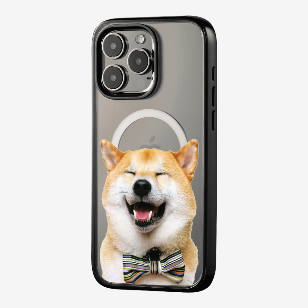 笑瞇瞇柴犬 (透明)保護殼