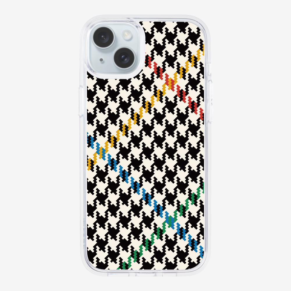 Vintage Houndstooth Phone Case