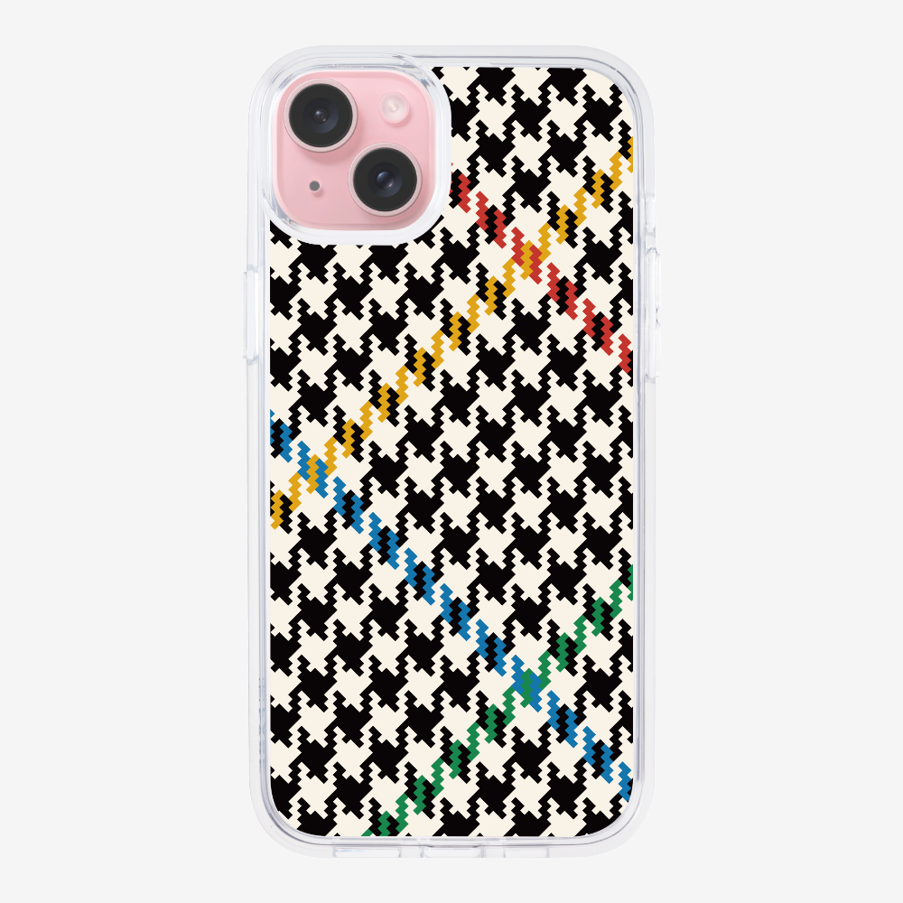Vintage Houndstooth Phone Case