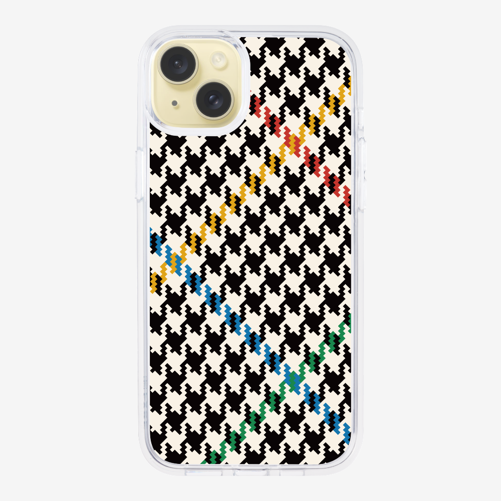 Vintage Houndstooth Phone Case