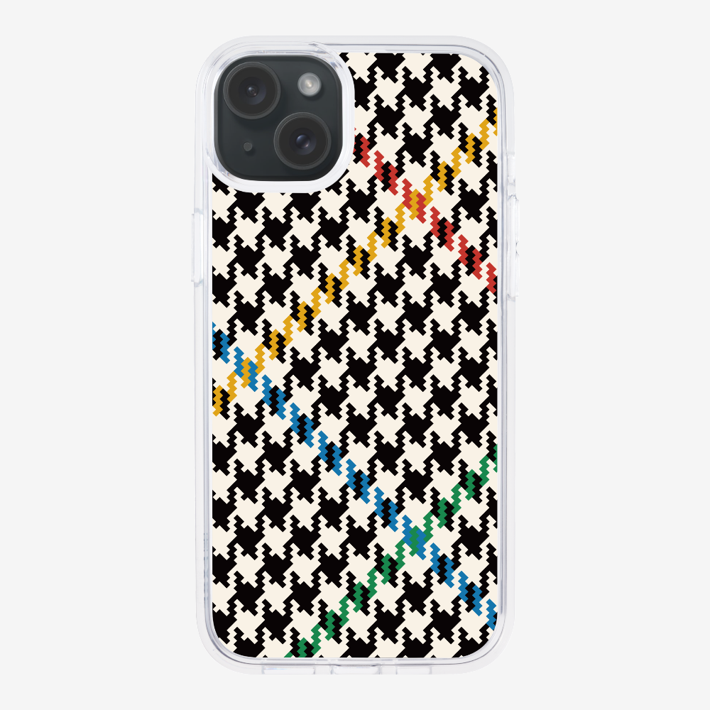 Vintage Houndstooth Phone Case