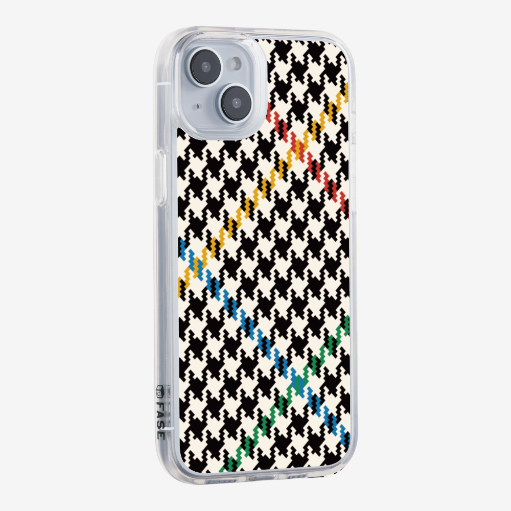 Vintage Houndstooth Phone Case