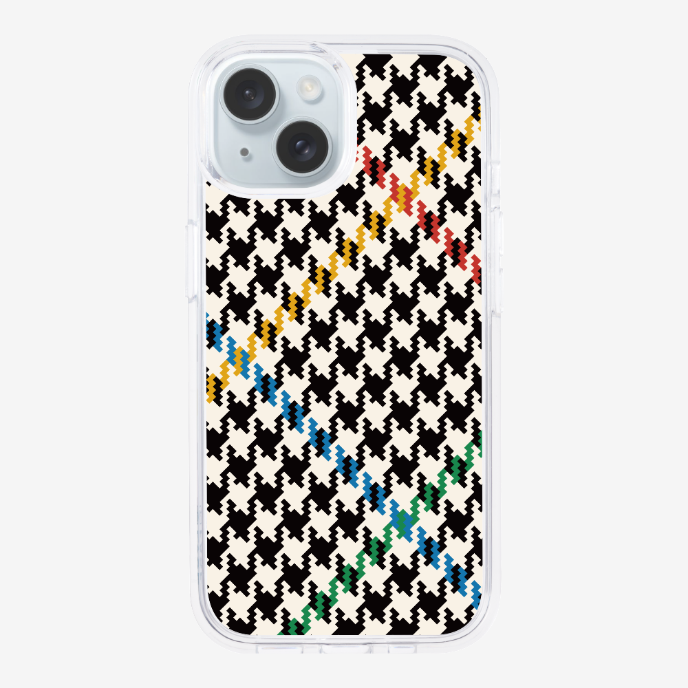 Vintage Houndstooth Phone Case