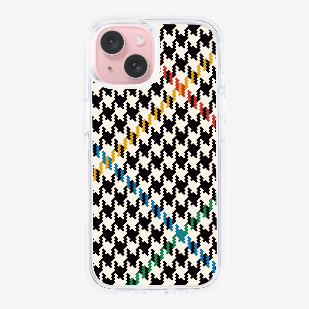 Vintage Houndstooth Phone Case
