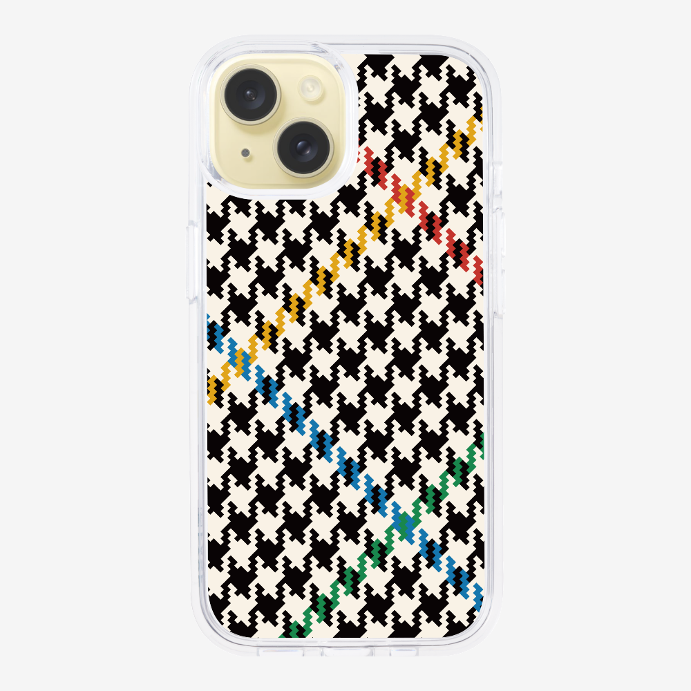 Vintage Houndstooth Phone Case