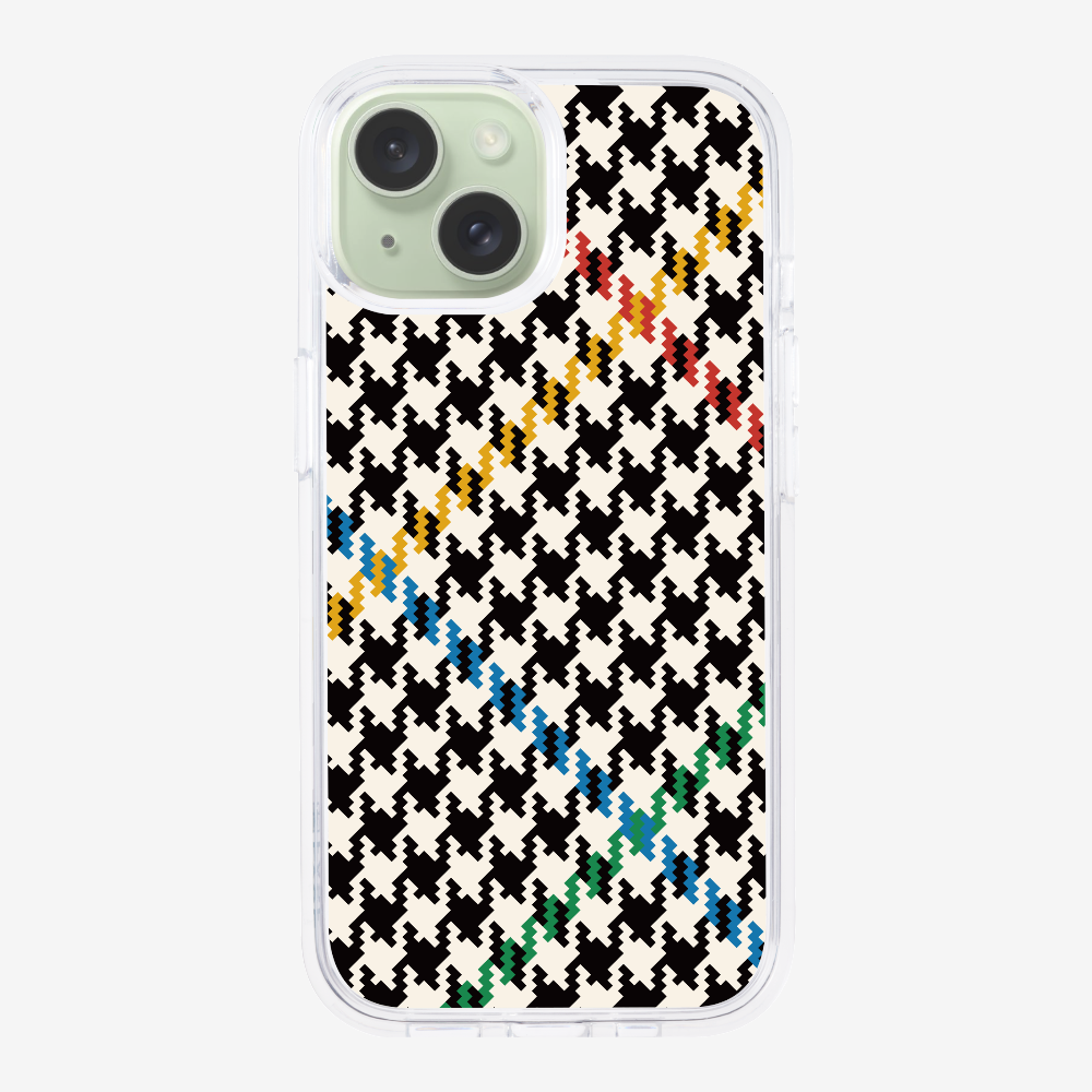 Vintage Houndstooth Phone Case