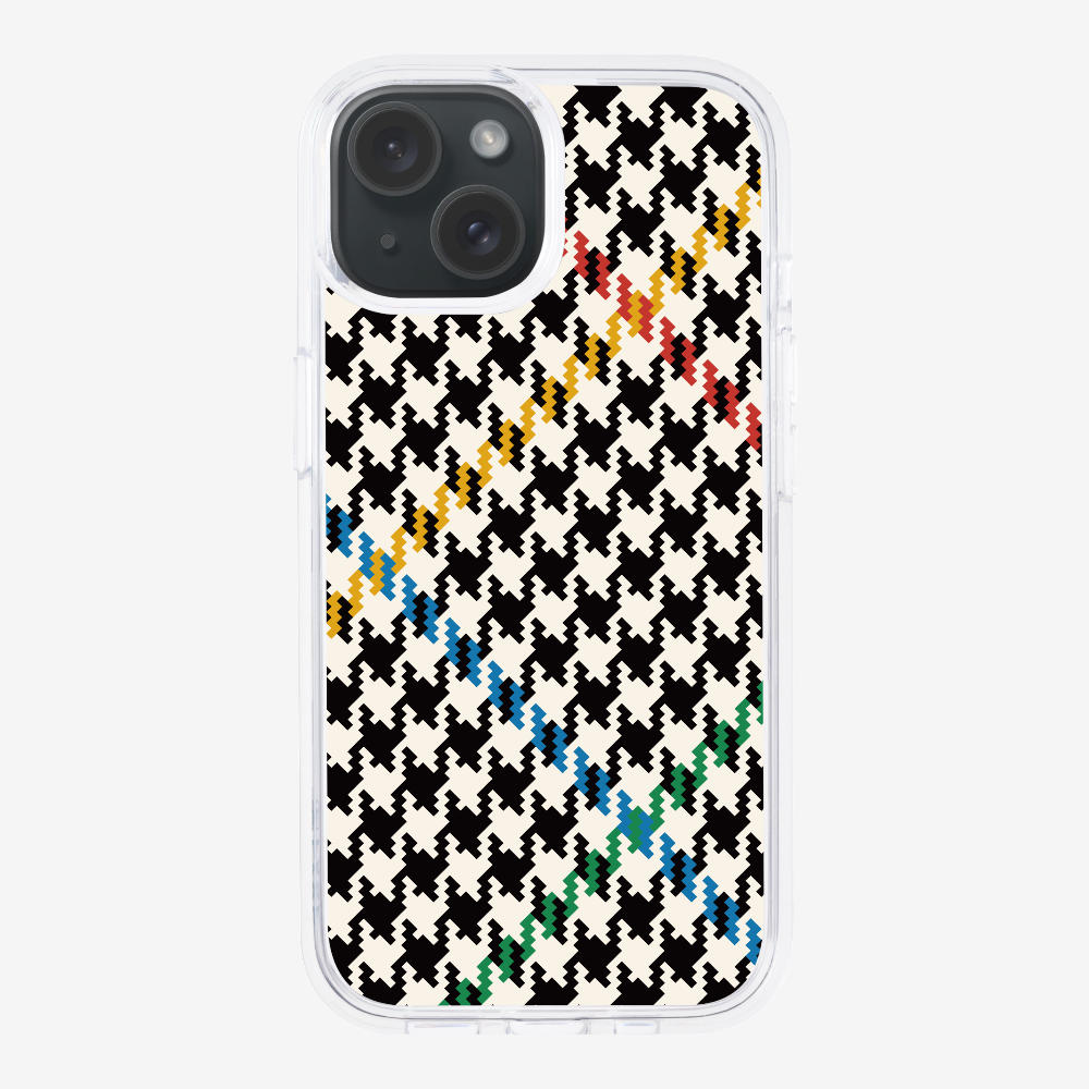 Vintage Houndstooth Phone Case