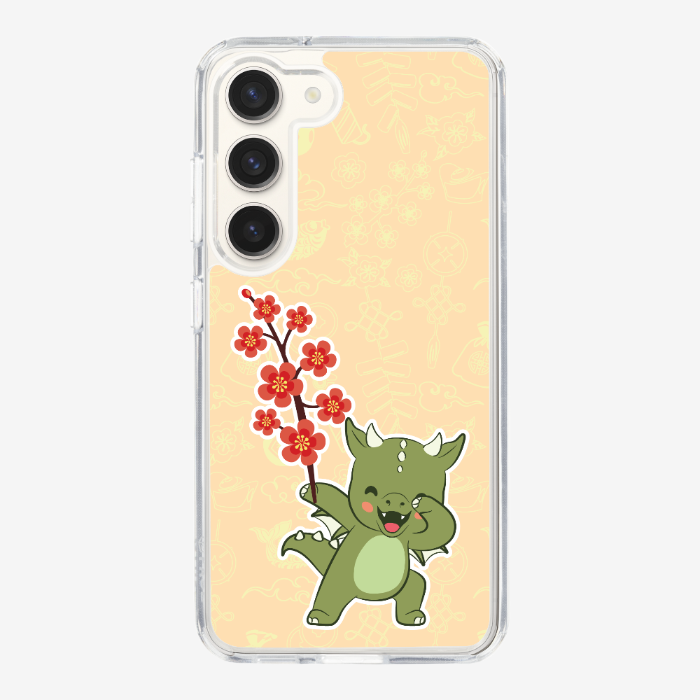 Anthony Peach Blossom Dragon Phone Case