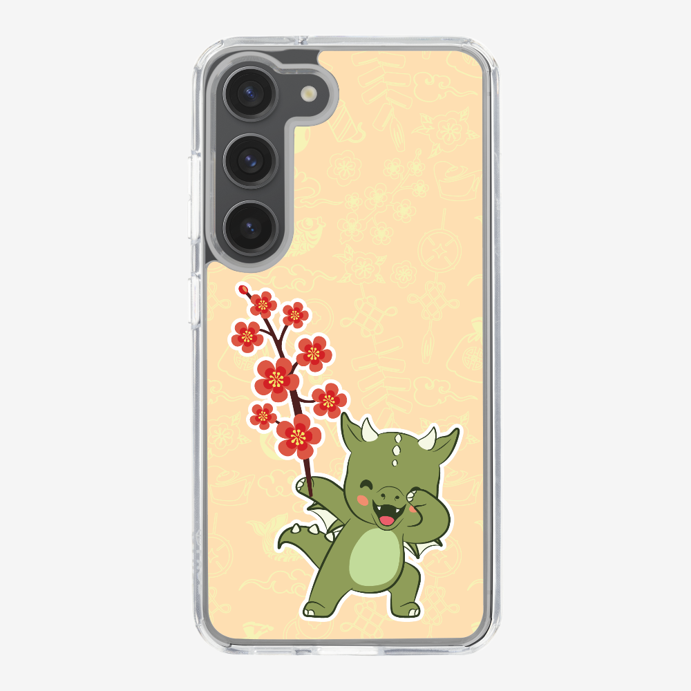 Anthony Peach Blossom Dragon Phone Case