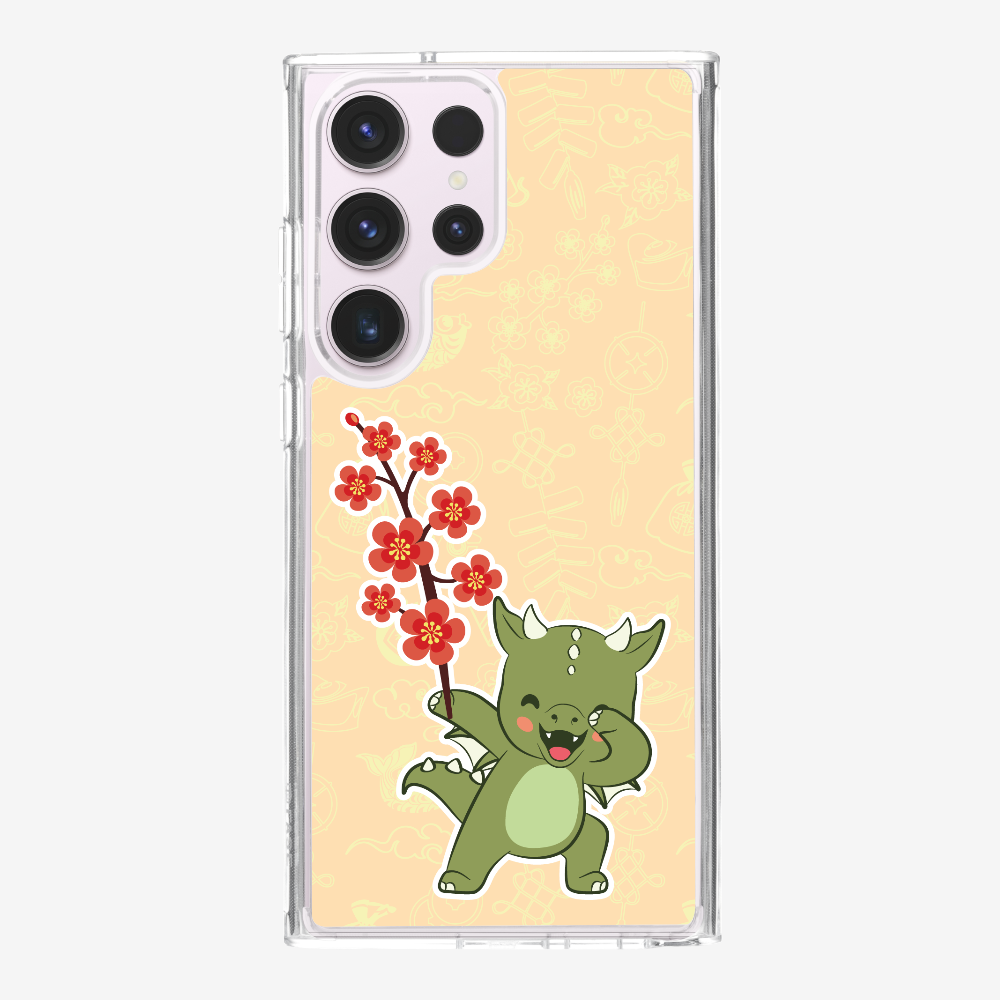 Anthony Peach Blossom Dragon Phone Case