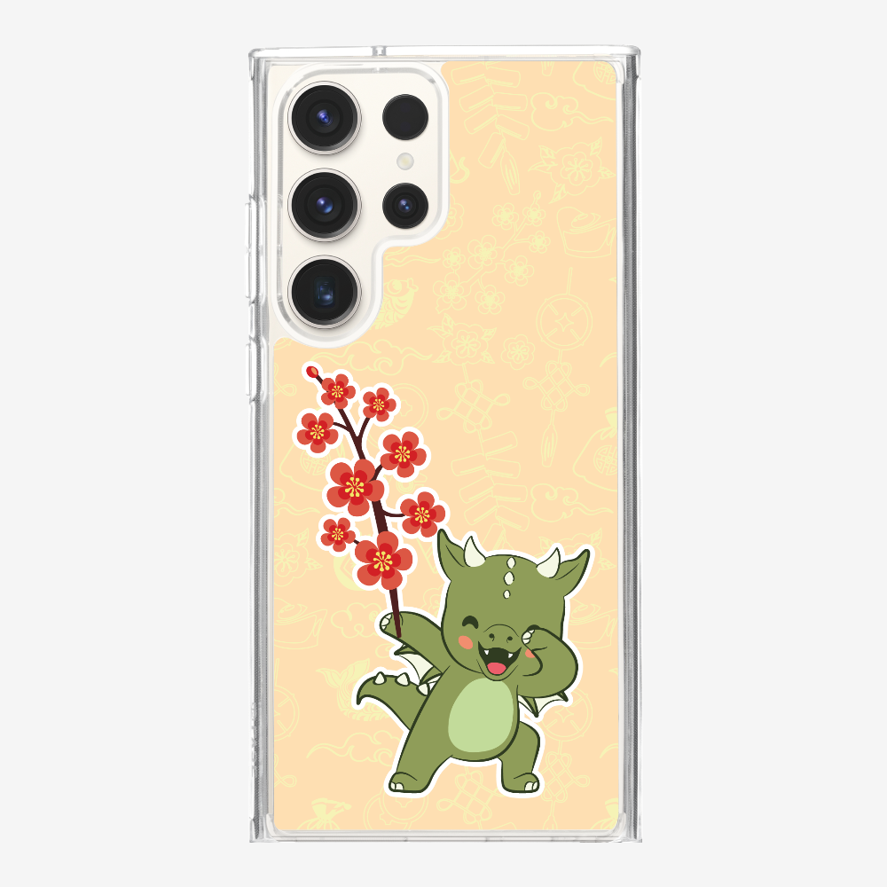 Anthony Peach Blossom Dragon Phone Case