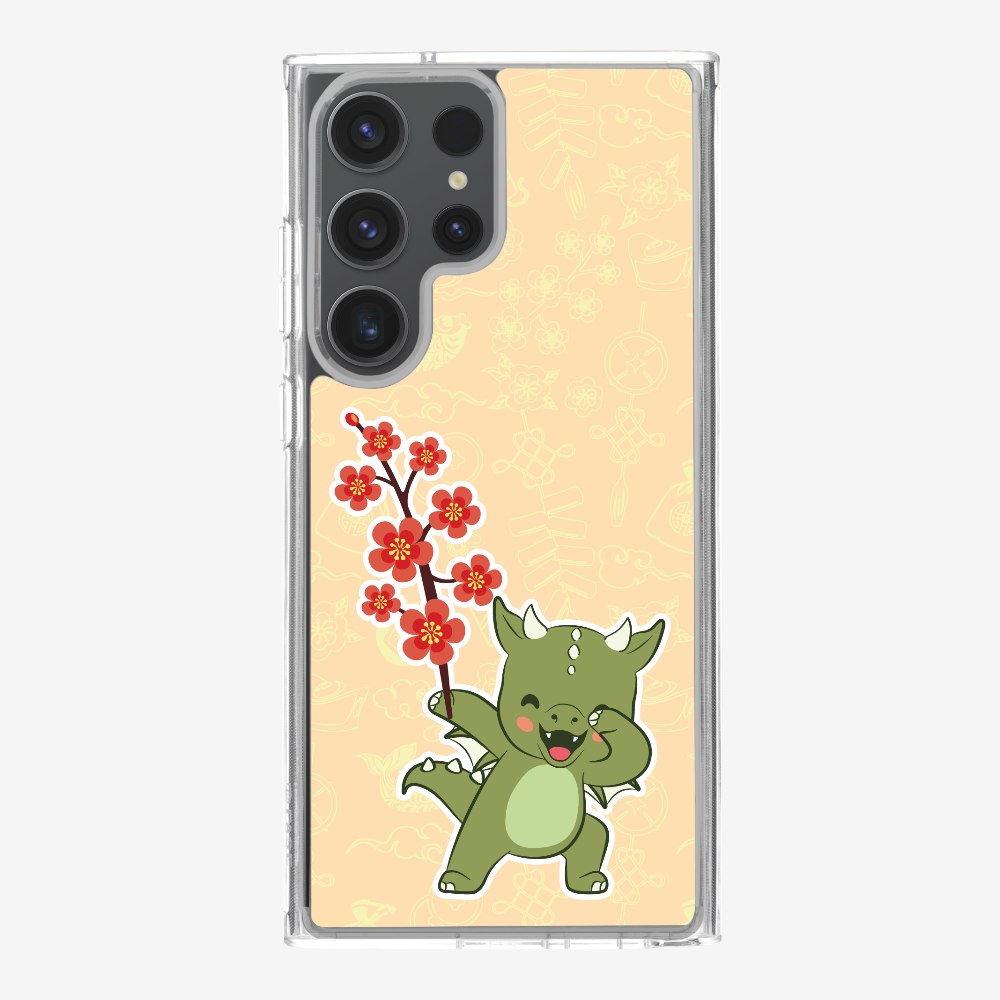 Anthony Peach Blossom Dragon Phone Case