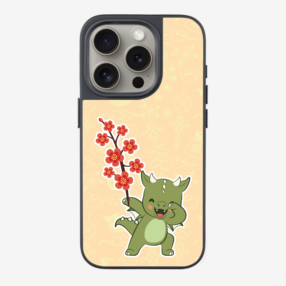Anthony Peach Blossom Dragon Phone Case