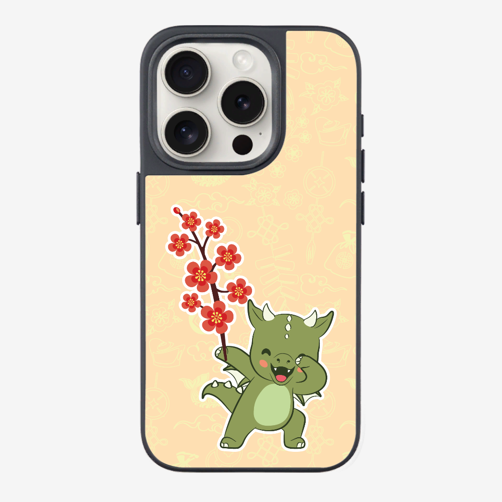 Anthony Peach Blossom Dragon Phone Case