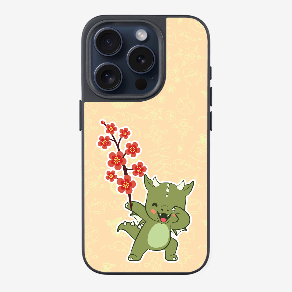 Anthony Peach Blossom Dragon Phone Case